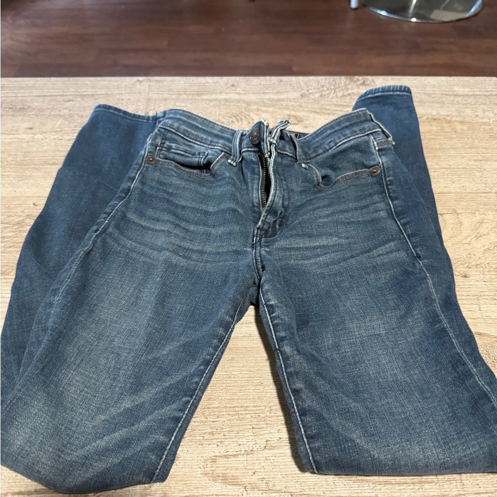 Abercrombie & Fitch Dark Blue Straight Jeans